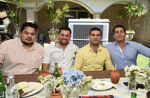 09072019 Ricardo Jiménez, Carlos Montana, Willie Dávila y Armando Villarreal.