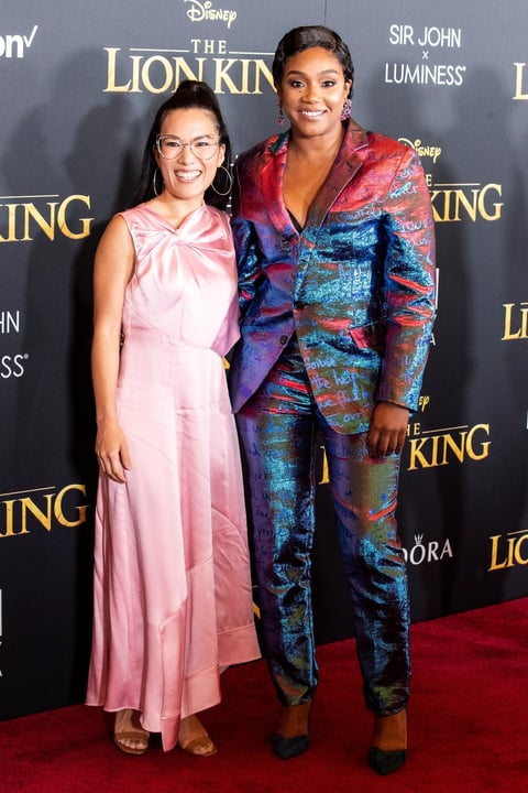 'Brillan' en el estreno de la nueva versión de El Rey León