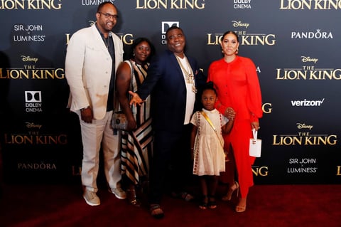 'Brillan' en el estreno de la nueva versión de El Rey León