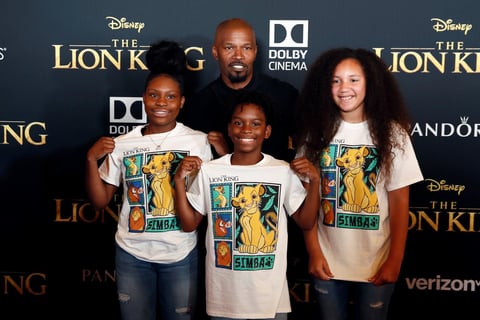 'Brillan' en el estreno de la nueva versión de El Rey León