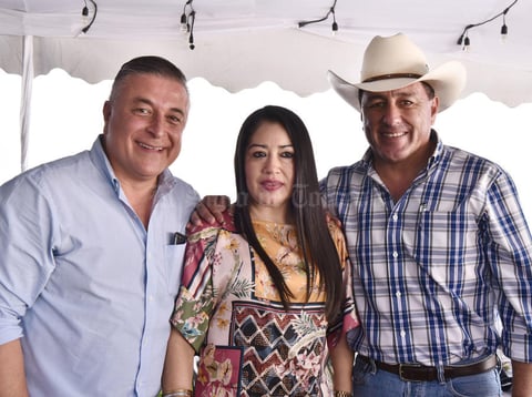 11072019 Alejandro Ayup, Pepis Villalobos y Juan Carlos Ayup.