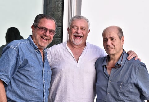 11072019 Ernesto Castro, Alejandro Rodríguez, Jaime Russek y Jaime  Murra.