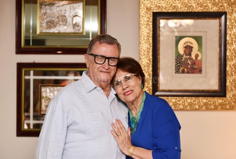 11072019 MUCHAS FELICIDADES.  Héctor Valdés Romo y Conchita Gutiérrez celebran 54 años de casados.