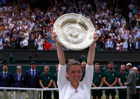 Simona Halep conquista Wimbledon