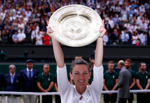 Simona Halep conquista Wimbledon