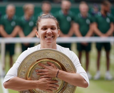 Simona Halep conquista Wimbledon