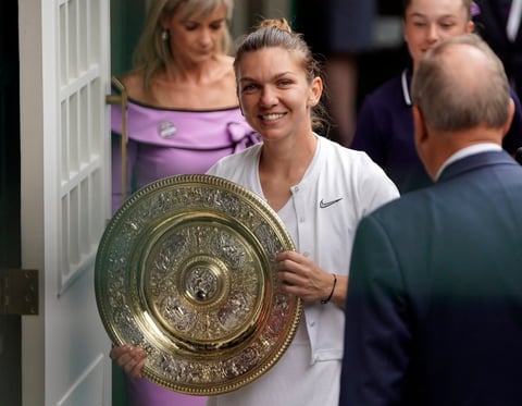Simona Halep conquista Wimbledon