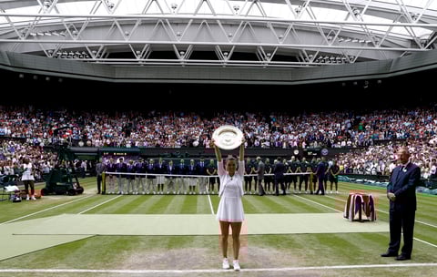Simona Halep conquista Wimbledon