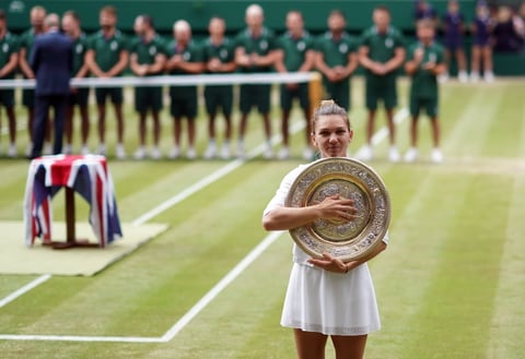 Simona Halep conquista Wimbledon