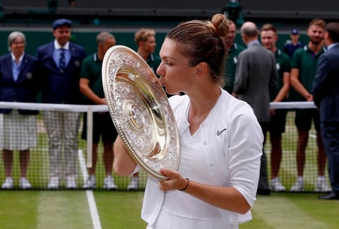 Simona Halep conquista Wimbledon