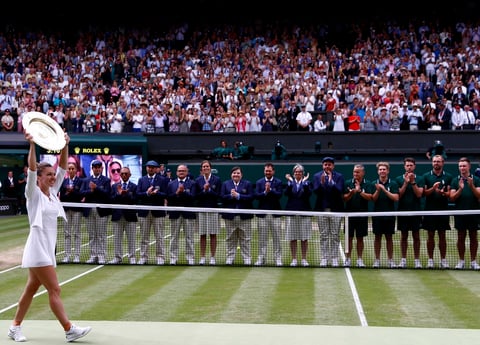 Simona Halep conquista Wimbledon