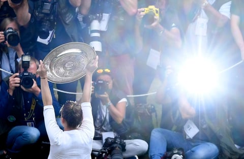 Simona Halep conquista Wimbledon
