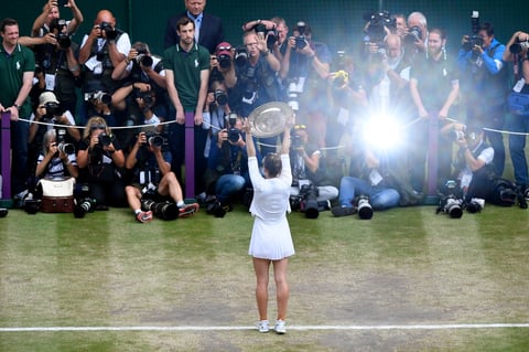 Simona Halep conquista Wimbledon