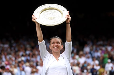Simona Halep conquista Wimbledon