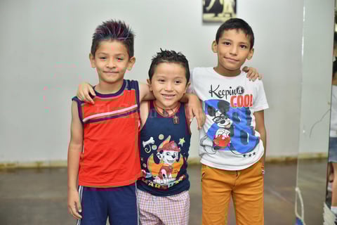 16072019 Santiago, Isaac y Jared.