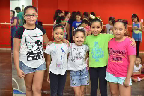 16072019 Valentina, Jimena, Saraí, Camila y Frida.