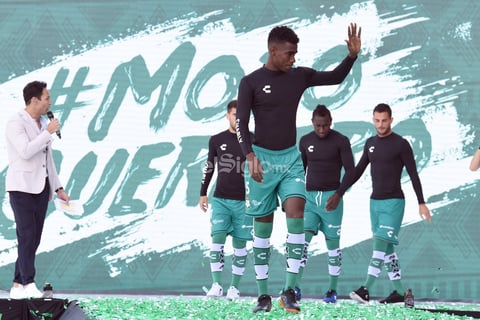 Por último, se dio paso al Ritual Guerrero, donde los nuevos elementos del equipo lagunero se presentaron como el caso de los uruguayos 'Nando' Gorriarán y Octavio Rivero, así como los ecuatorianos Félix Torres Caicedo y Eryc 'La Culebra' Castillo.