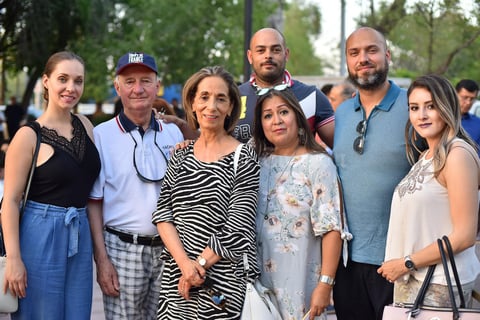 17072019 Invitados se dieron cita en la inauguración del Obelisco.