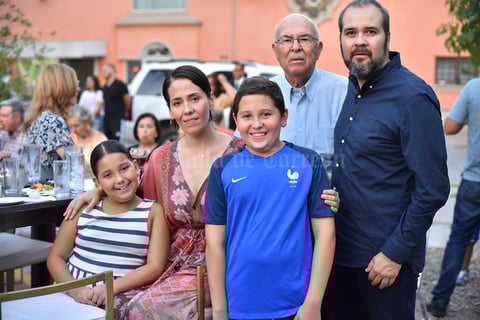 17072019 Valentina, Bárbara, Adolfo, Augusto y Adolfo.