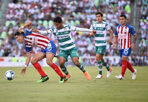 SANTOS VS CHIVAS TORNEO APERTURA 2019