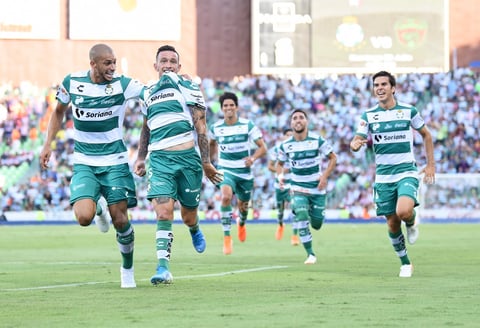 SANTOS VS CHIVAS TORNEO APERTURA 2019