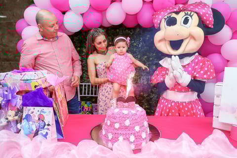 21072019 Renata Loredo Gaspar en su festejo de primer año.