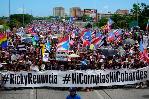 Se agudiza la crisis política en Puerto Rico.