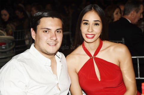 Jafar Mansur y Andrea Arreola
