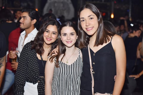 Karla, Ana Carmen y Edna