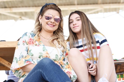 Carmen Ramos y Fabiola Hernández Ramos