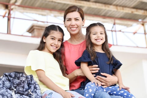 Elena, María y Matilda Agüero