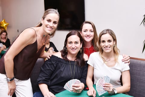 Irene, Pily, Anilú y Alma