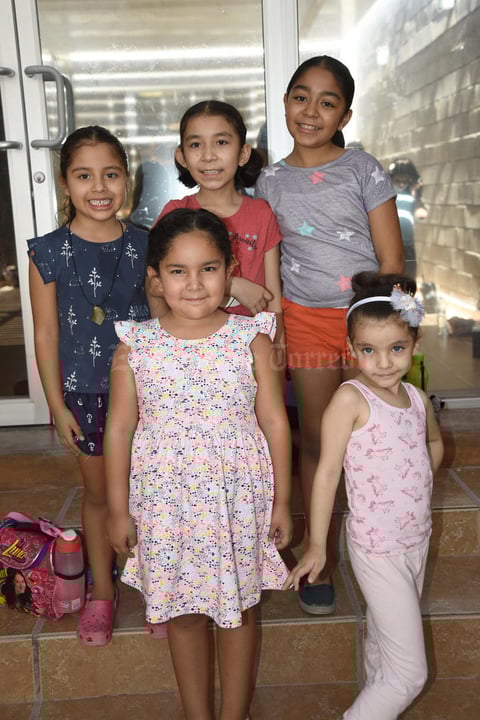 25072019 Isabela, Ximena, Citlali, Estrella y Camila.