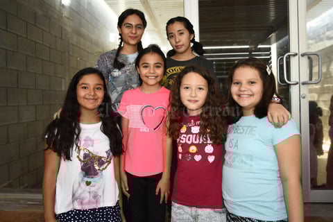 25072019 Melissa, Abril, Paola, Fernanda, Diana y Kiromi.