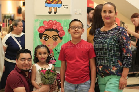 26072019 MUESTRAN SU TALENTO.  Víctor Arturo, Regina, arturo y Rocío.
