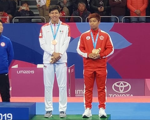 La delegación tricolor ya está presente en el medallero de Lima 2019 gracias al bronce que ganó Marco Horacio Arroyo Aguilar en taekwondo poomsae tradicional.