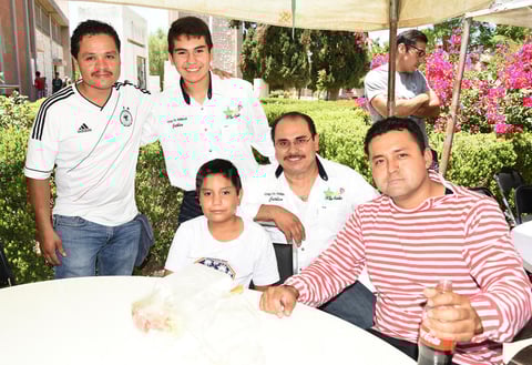 29072019 LA PASAN GENIAL.  Luis Duk, Sebastián, Lalo, Eduardo Santacruz y Osvaldo Aguilar.