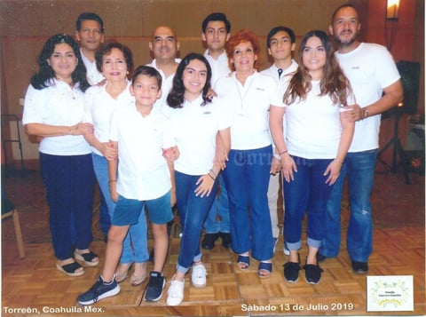 28072019 SE REúNEN.  Familia Guerrero de León en la reunión organizada por la Familia Guerrero González.