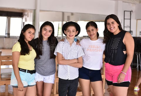 30072019 Rocío, Daniela, Danés, Sofía e Isabel.