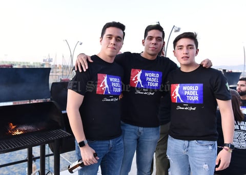 31072019 Misael Mejía, Salvador García y Kris Mejía.
