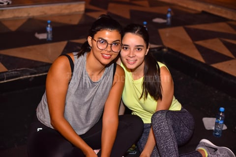 03082019 ASISTEN A CLASE DE ALTO RENDIMIENTO.   Becky y Karime.