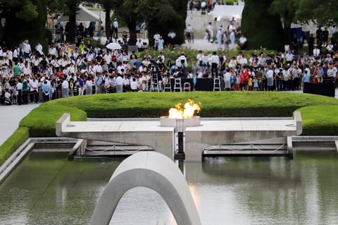 Japón conmemoró el 74 aniversario del bombardeo atómico en Hiroshima.