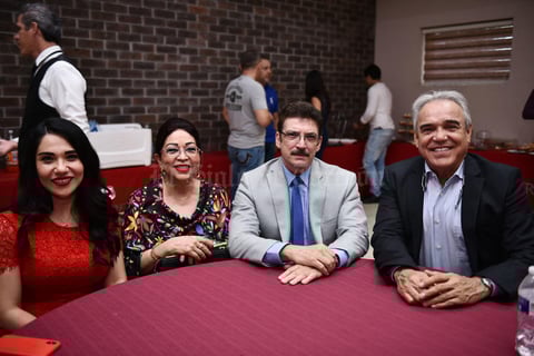 06082019 CONTENTOS.  María Consuelo Hernández, Patricio Herrera, Arturo Novelo y Alberto Flores.