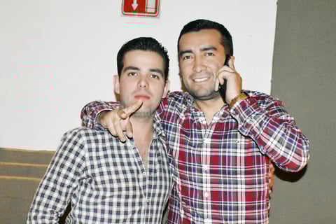 Christian y Aaron.