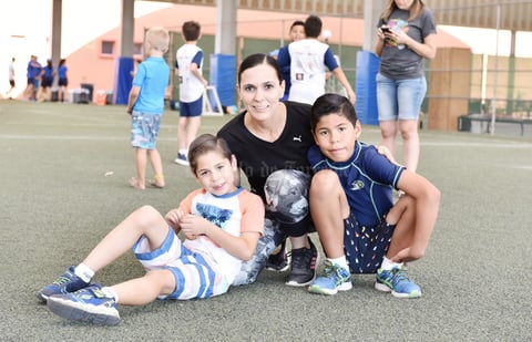 Franco, Rossana y Marco