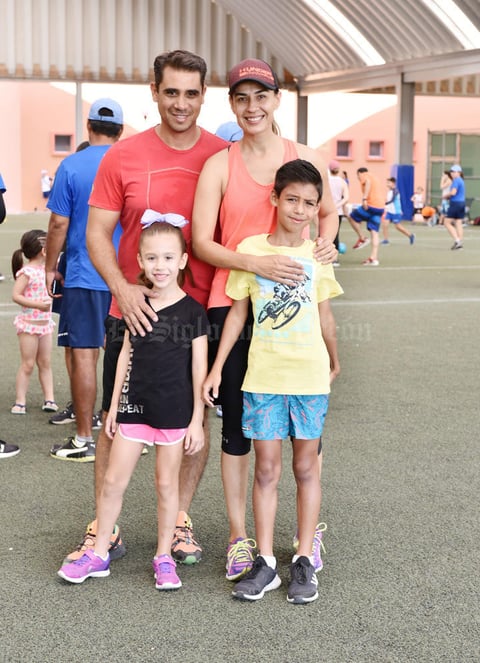Ricardo, Marien, Marcelo y Marile Siller