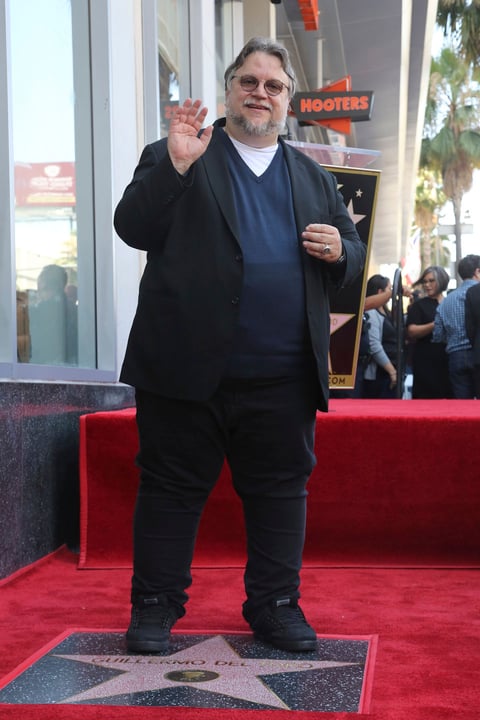 Guillermo del Toro recibe su estrella en el Paseo de la Fama