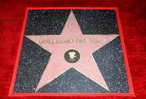 Guillermo del Toro recibe su estrella en el Paseo de la Fama
