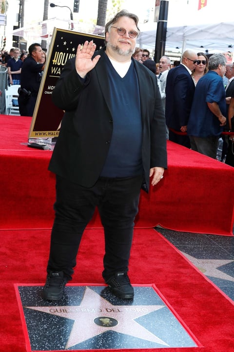 Guillermo del Toro recibe su estrella en el Paseo de la Fama