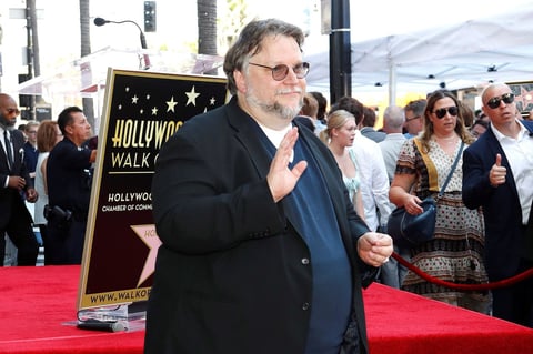 Guillermo del Toro recibe su estrella en el Paseo de la Fama